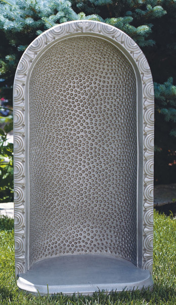 Round Embossed Dot Grotto for Large Statuary Outdoor Cement